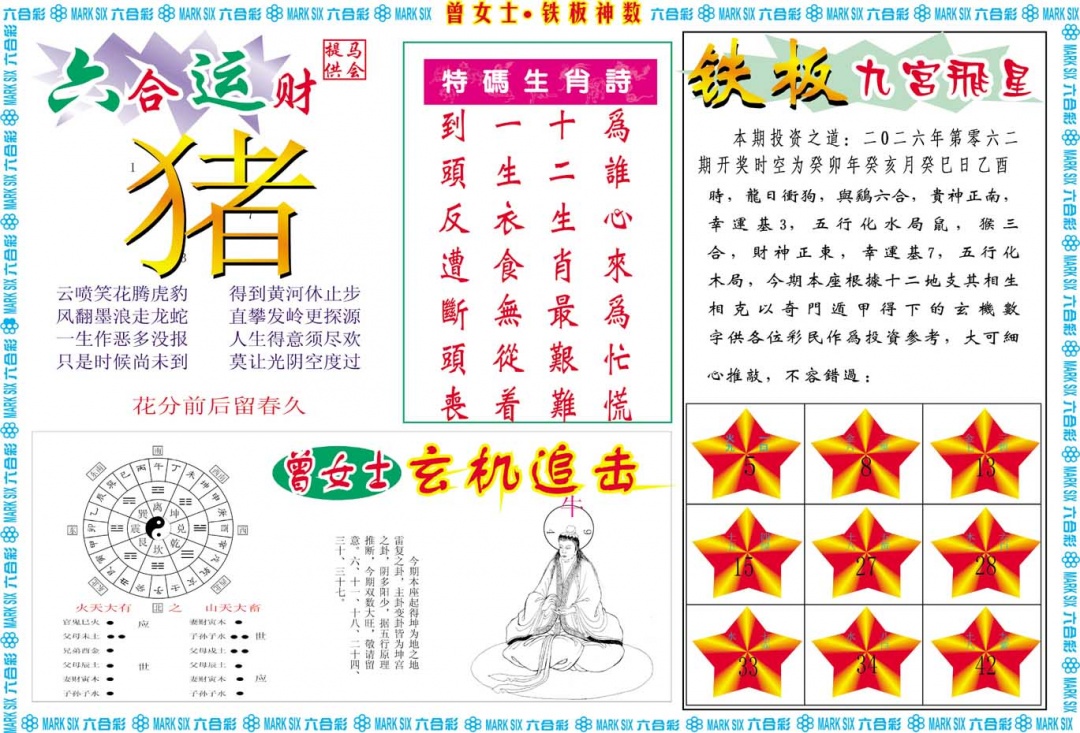 062期曾女士铁板神数B[图]
