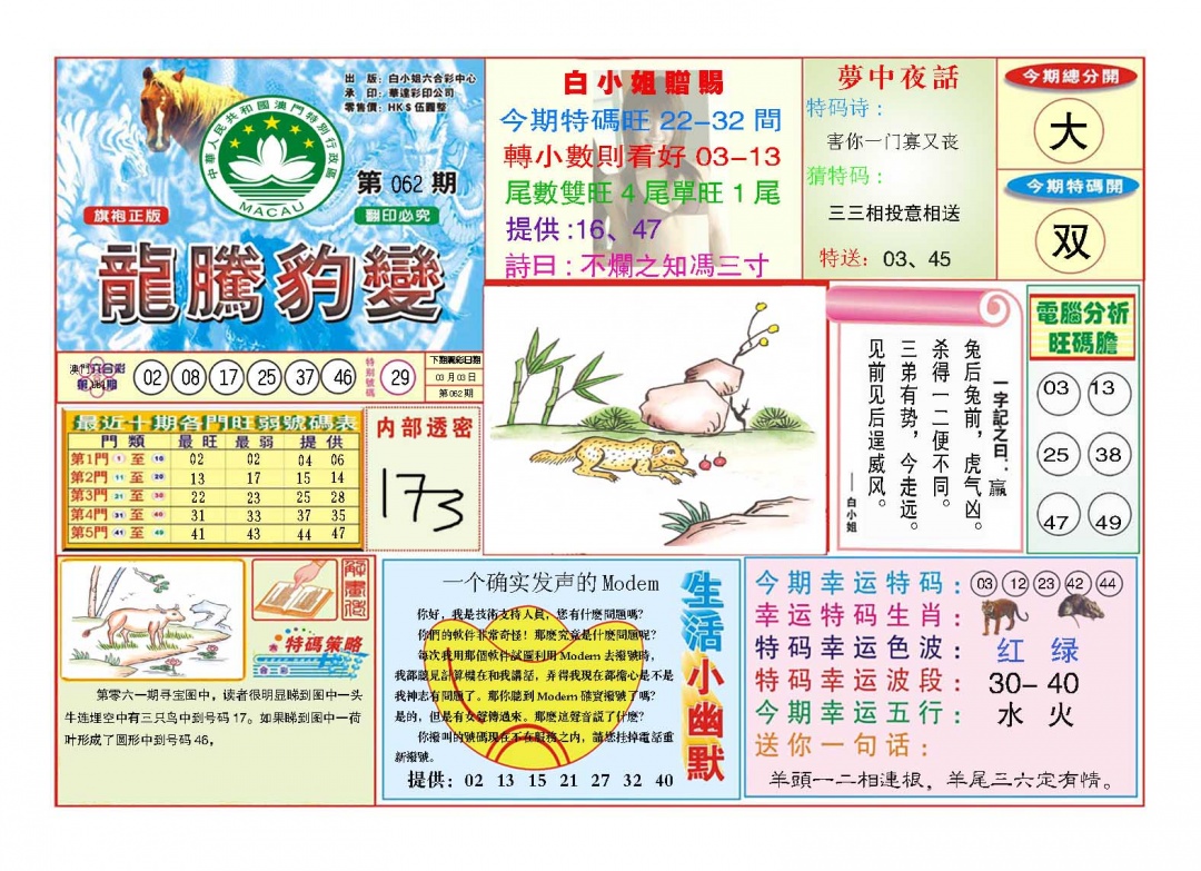 062期龙腾豹变[图]