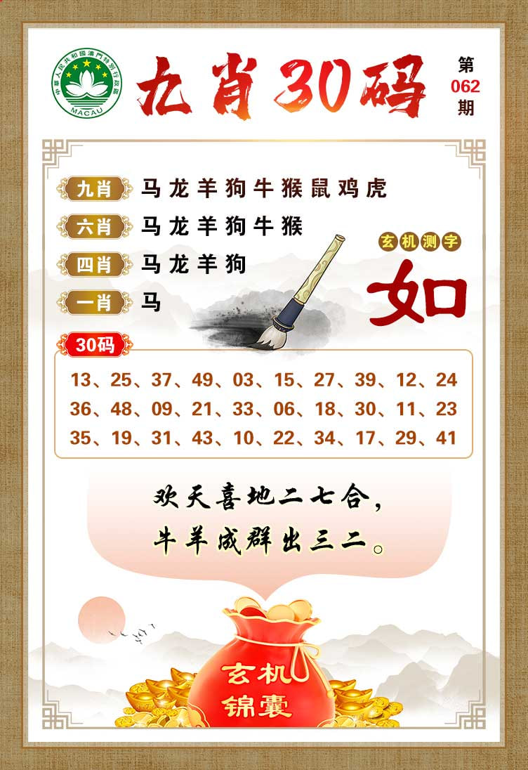 062期九肖30码[图]
