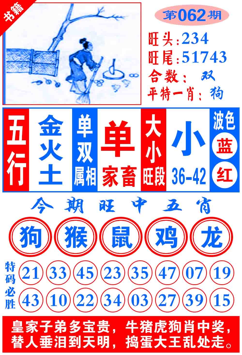 062期澳门全集心水[图]