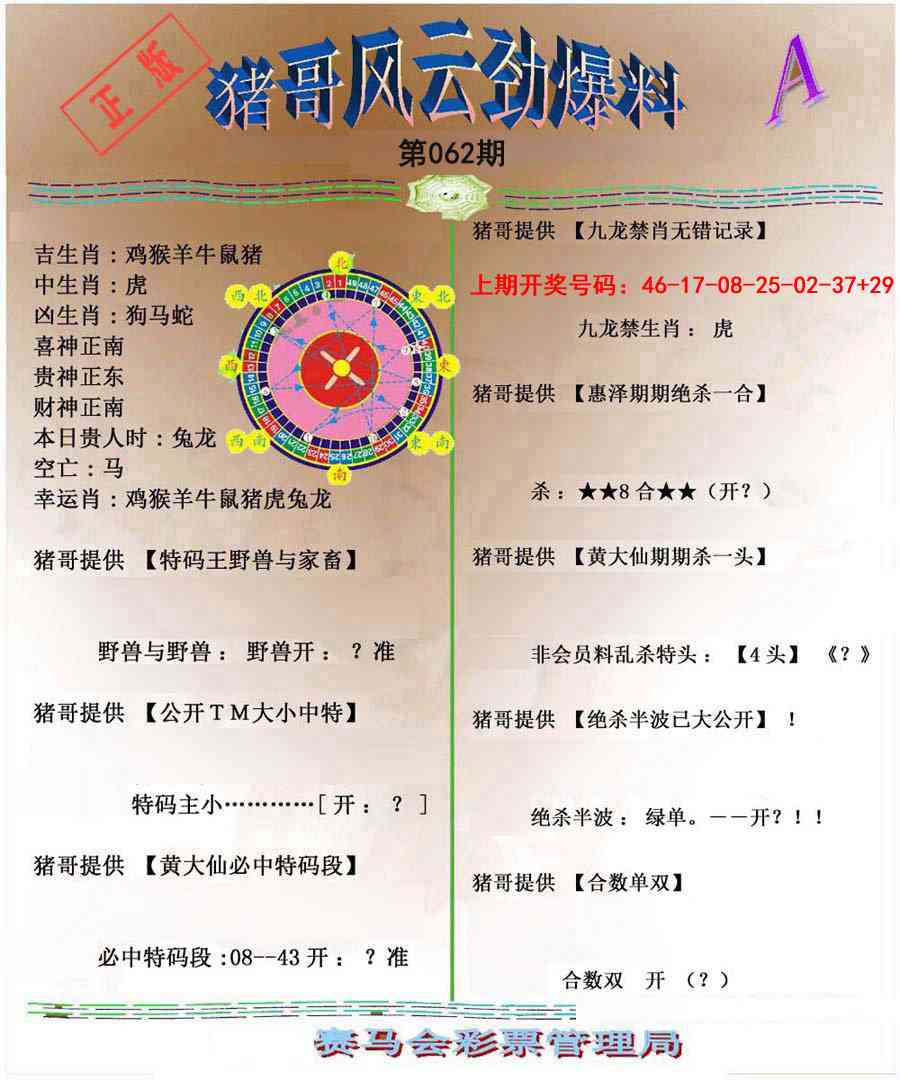 062期猪哥风云劲爆料A[图]