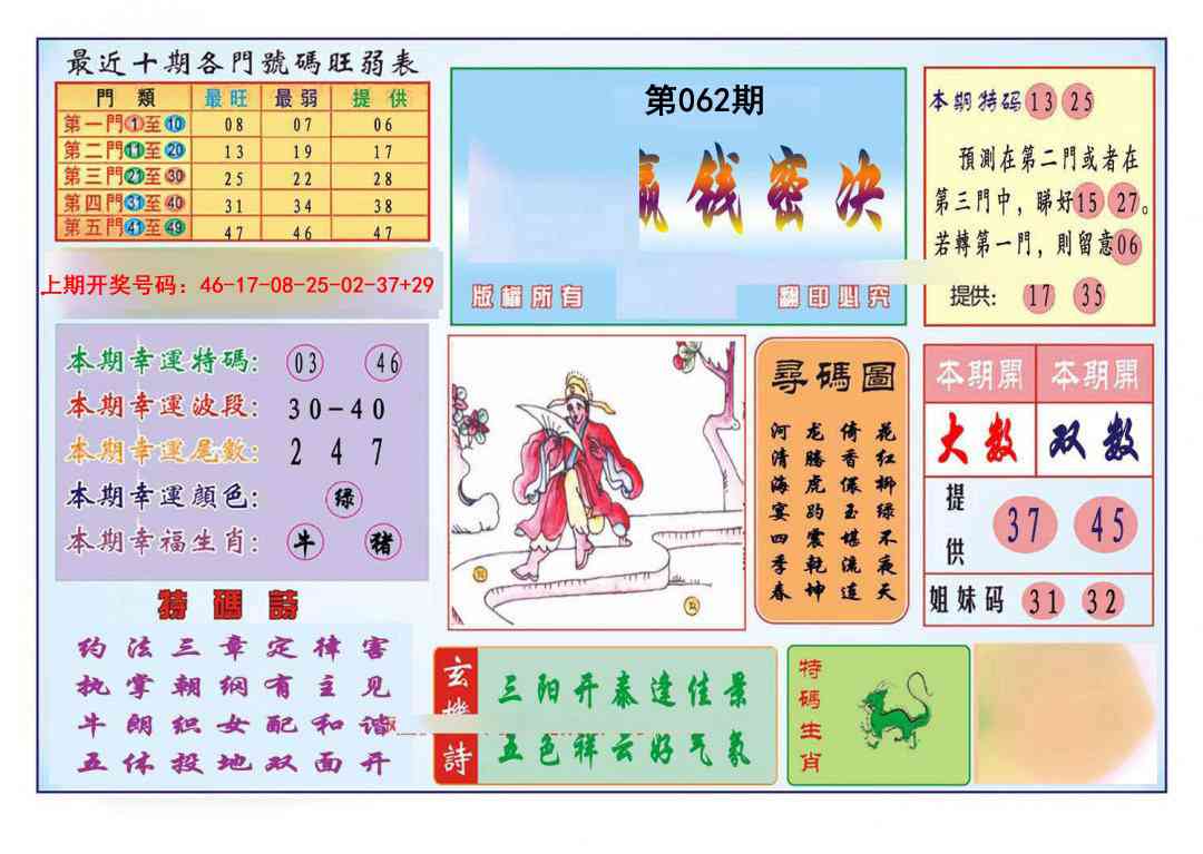 062期九龍赢钱密决(推荐)[图]