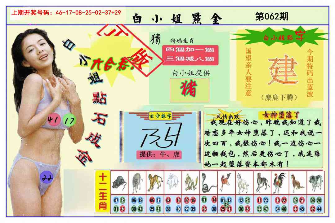 062期白小姐点金[图]