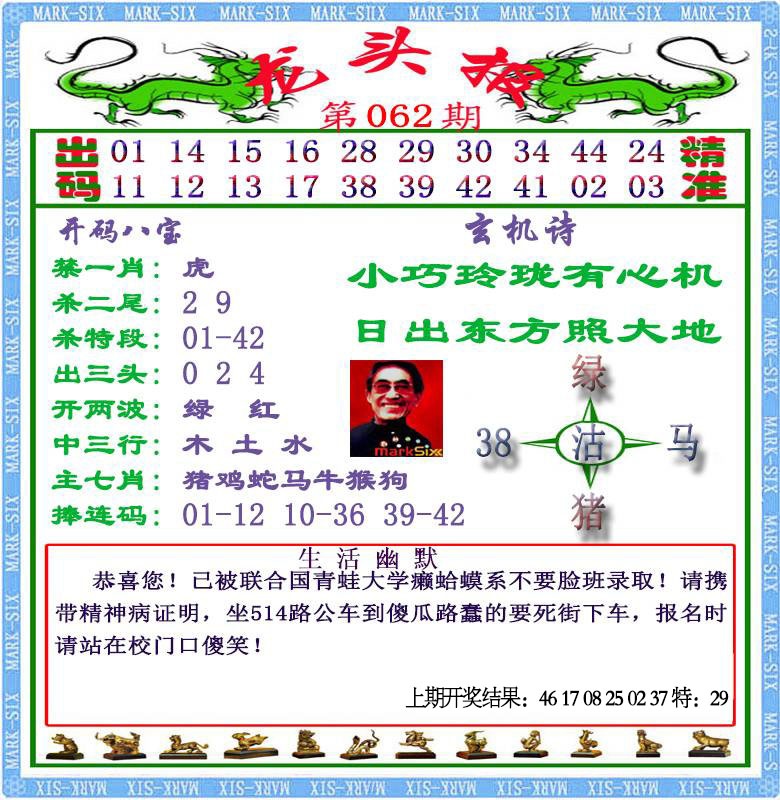 062期龙头报[图]