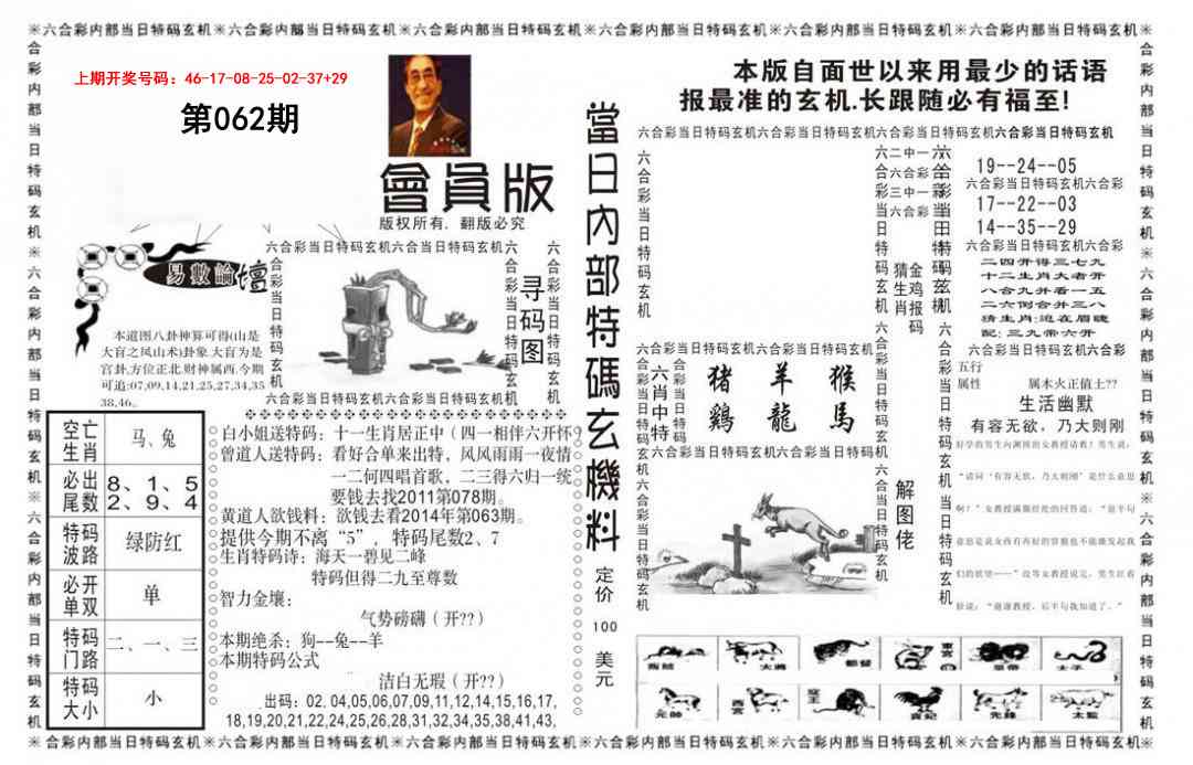 062期当日特码玄机报[图]