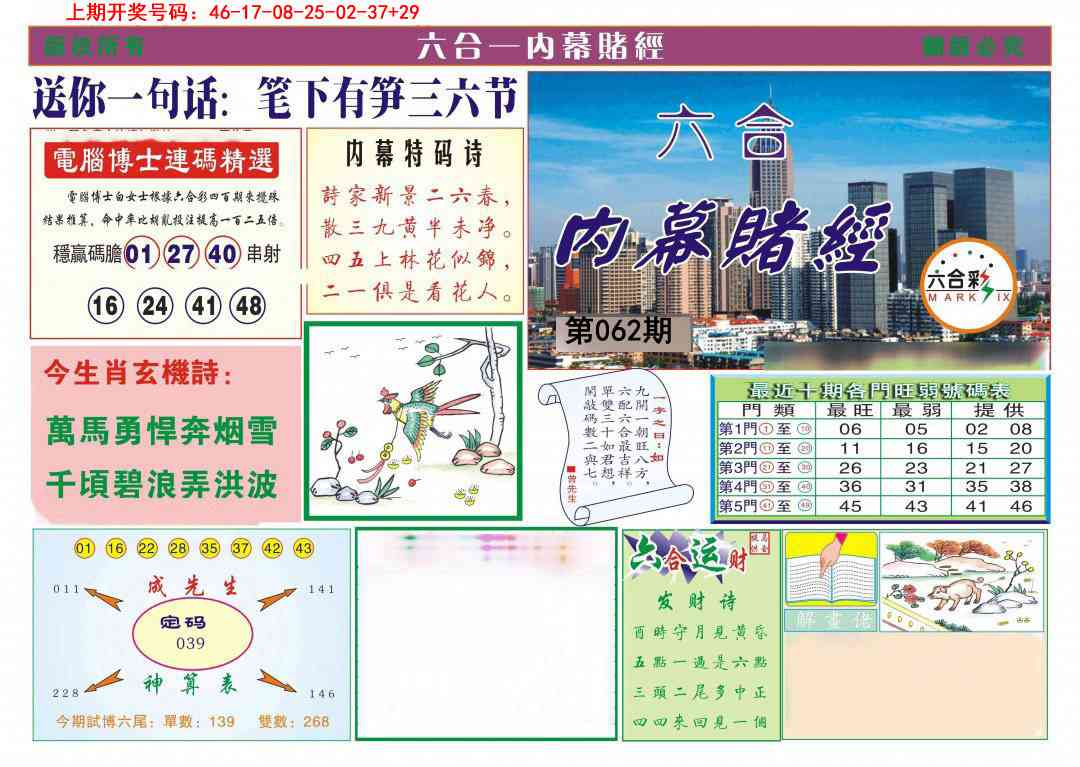 062期内幕赌经[图]