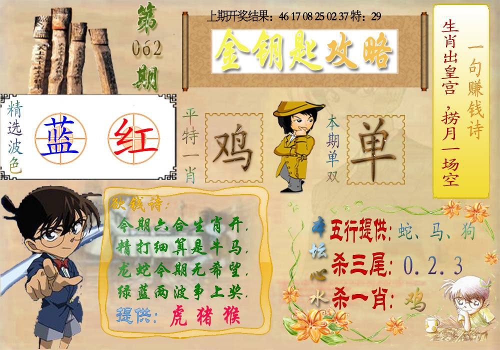 062期《金钥匙攻略》[图]