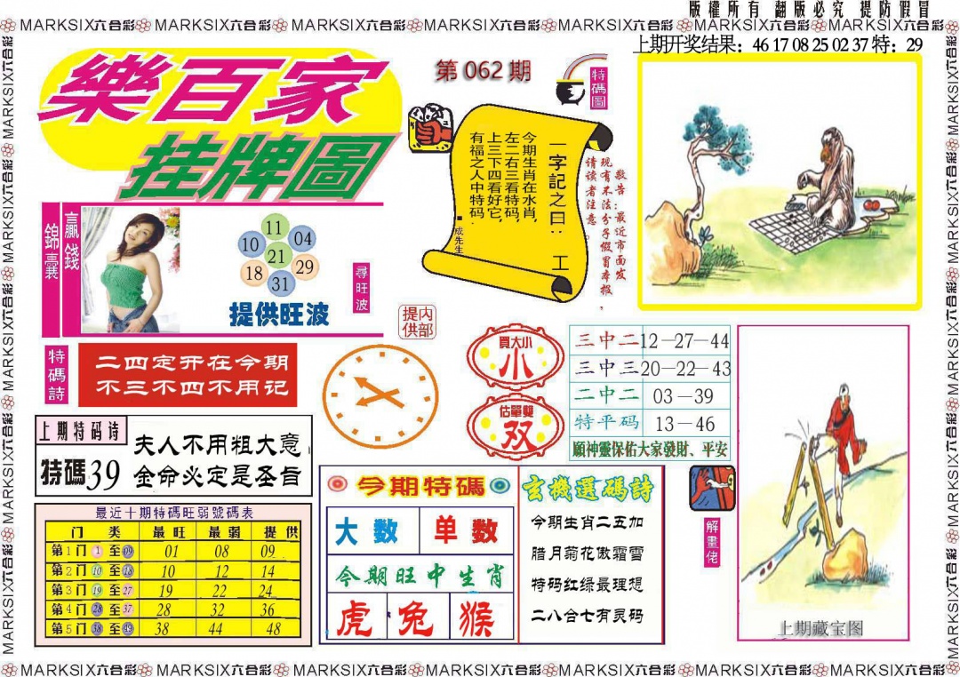 062期乐百家挂牌图[图]
