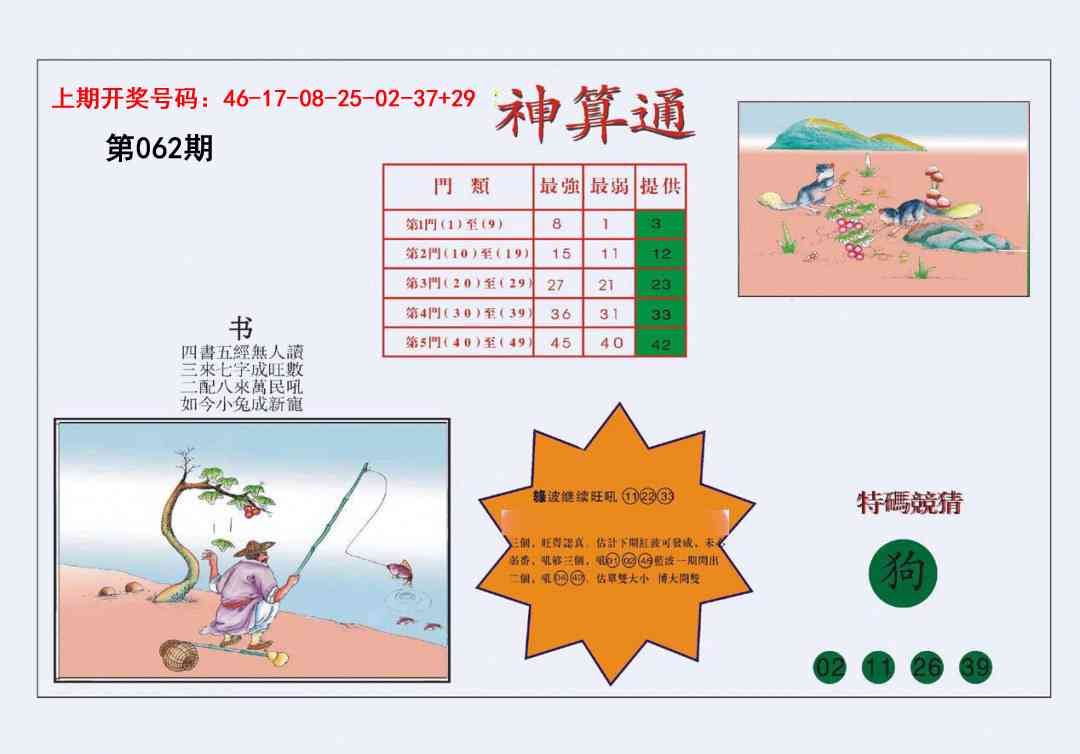 062期4-台湾神算[图]