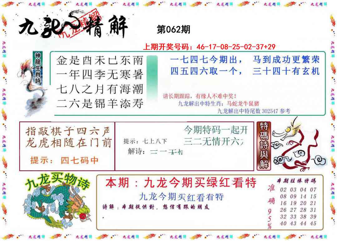 062期九龙精解[图]