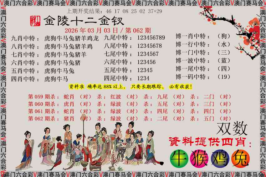 062期金陵十二金钗[图]